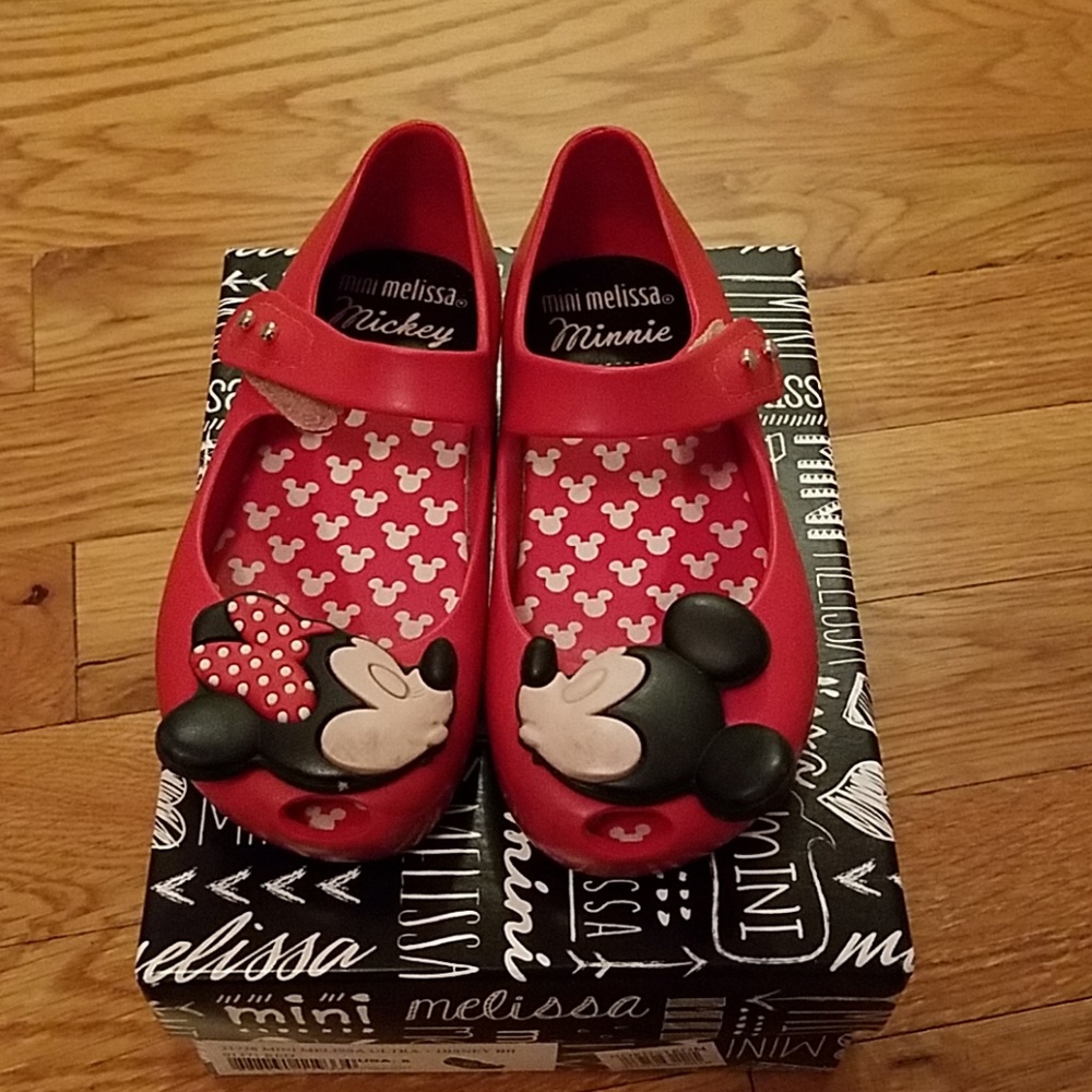 Mini Melissa Ultra + Disney Bb Shoes